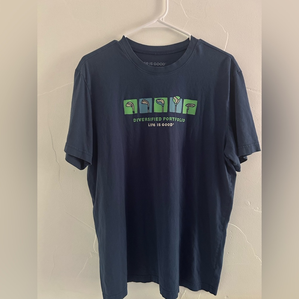 Life is Good Golfing Tee